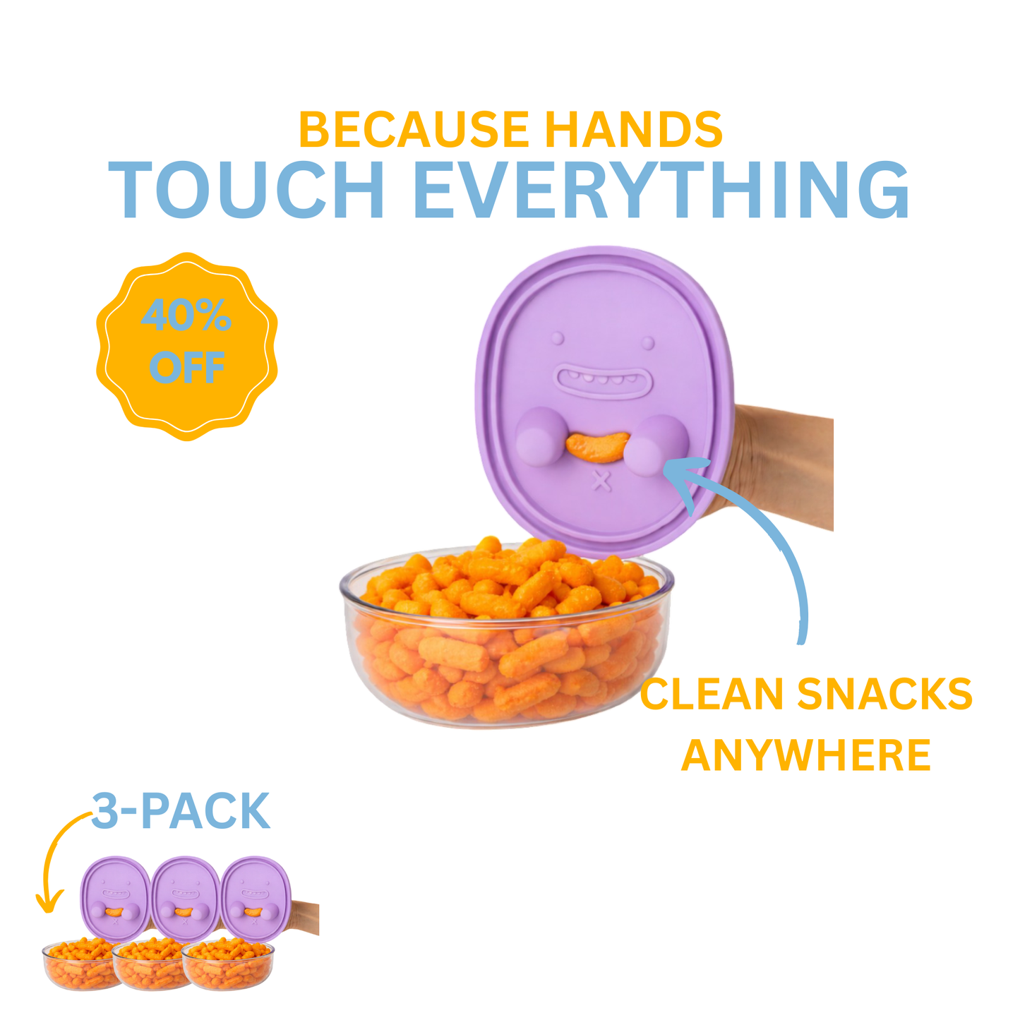 Smpl Snack™ - Because Hands Touch Everything